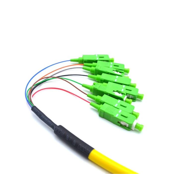 Optik tolali fanout Pigtail SC APC