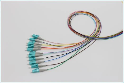 Fiber Optik Pigtail LC UPC OM3 12 RANG